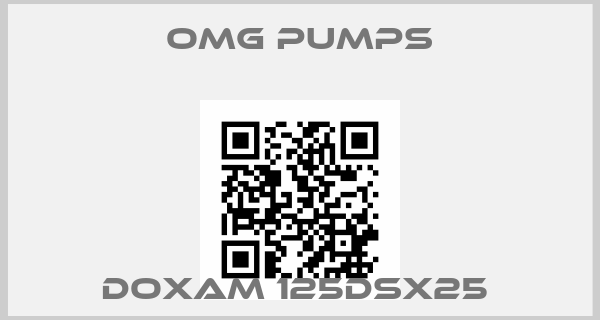 OMG PUMPS-DOXAM 125DSx25 price