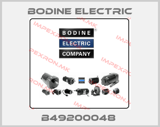 BODINE ELECTRIC-B49200048 price