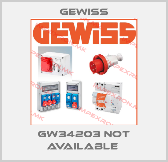 Gewiss-GW34203 not available price