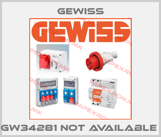 Gewiss-GW34281 not available price