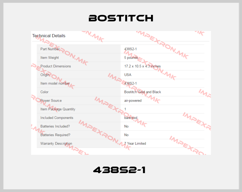 Bostitch-438S2-1 price