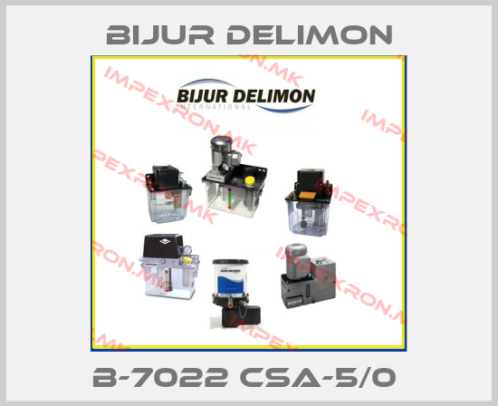 Bijur Delimon-B-7022 CSA-5/0 price