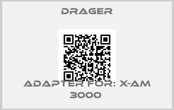 Drager-Adapter For: X-am 3000 price