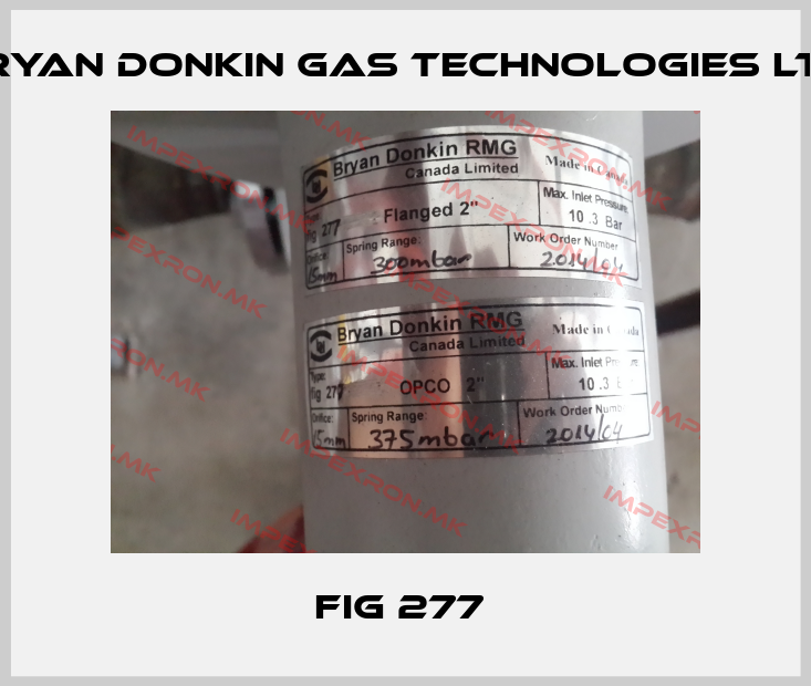 Bryan Donkin Gas Technologies Ltd.-fıg 277 price
