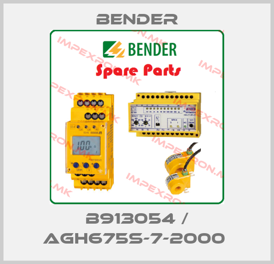 Bender-B913054 / AGH675S-7-2000 price