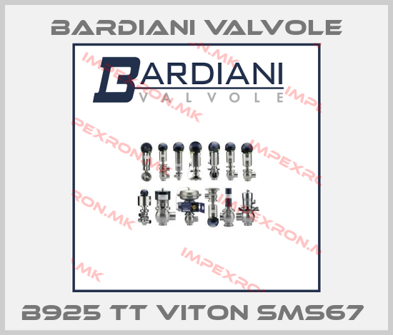 Bardiani Valvole-B925 TT VITON SMS67 price