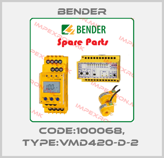 Bender-Code:100068, Type:VMD420-D-2 price