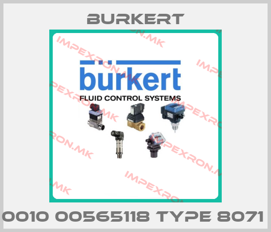 Burkert-0010 00565118 TYPE 8071 price