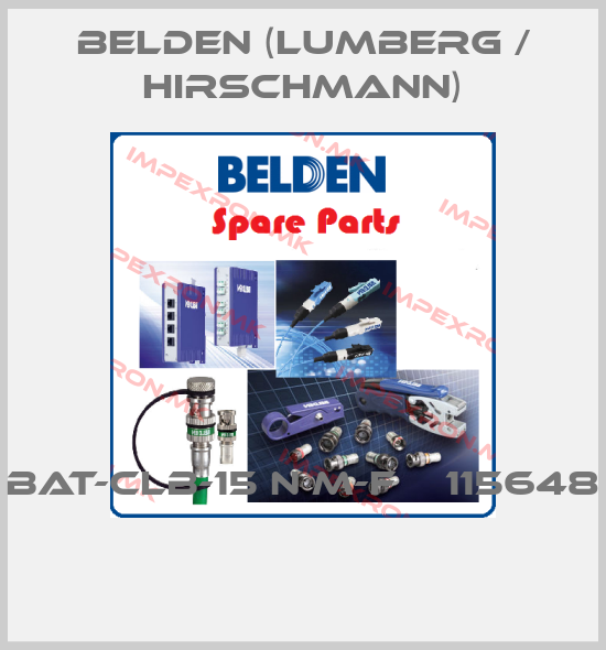 Belden (Lumberg / Hirschmann)-BAT-CLB-15 N M-F    115648 price
