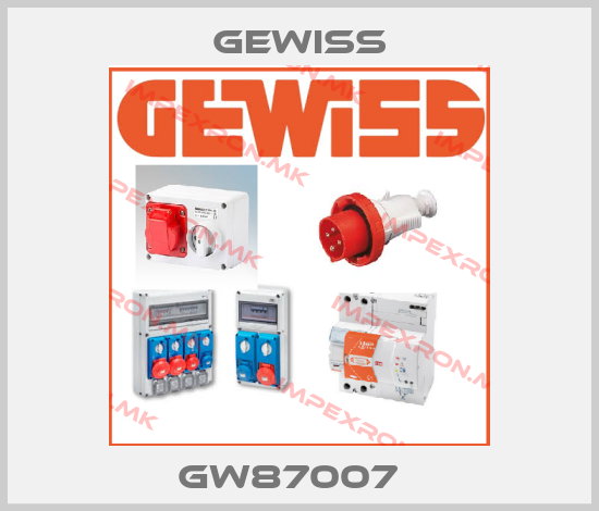 Gewiss-GW87007  price