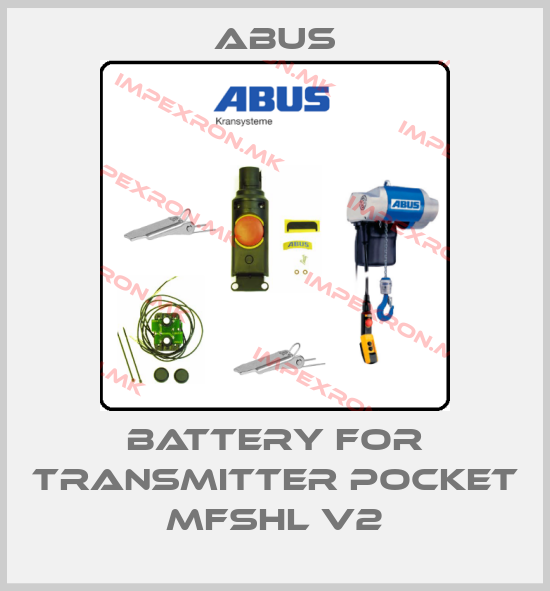 Abus-BATTERY FOR TRANSMITTER POCKET MFSHL V2price