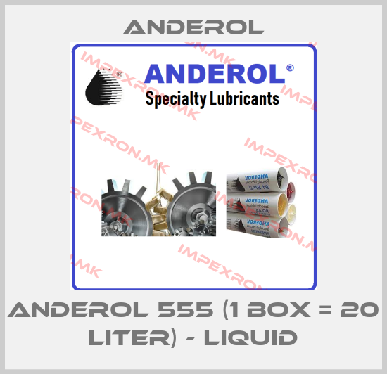 Anderol-ANDEROL 555 (1 box = 20 Liter) - liquidprice