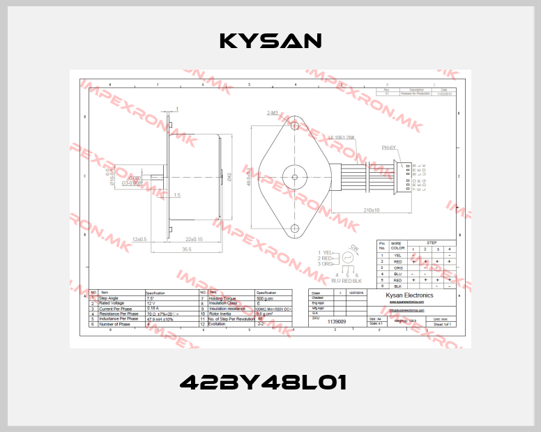 Kysan-42BY48L01  price