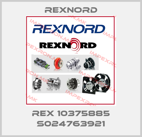 Rexnord-Rex 10375885 S024763921price