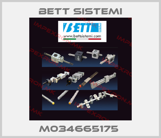 BETT SISTEMI-M034665175 price