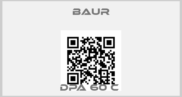 Baur-DPA 60 C price