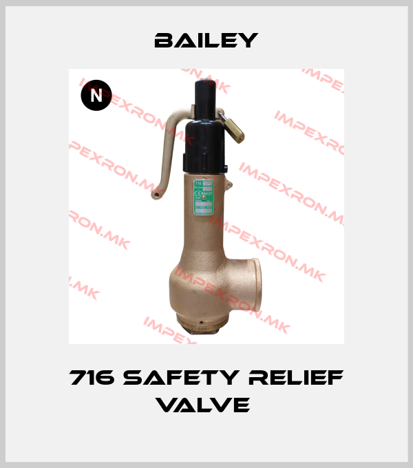 Bailey-716 Safety Relief Valve price