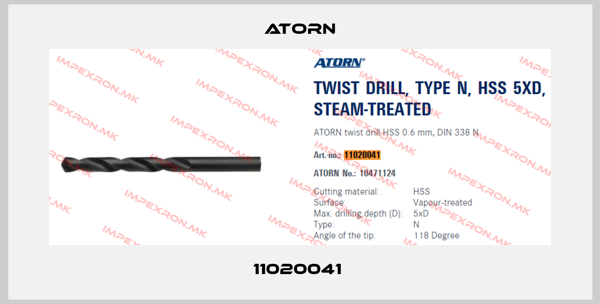 Atorn-11020041 price