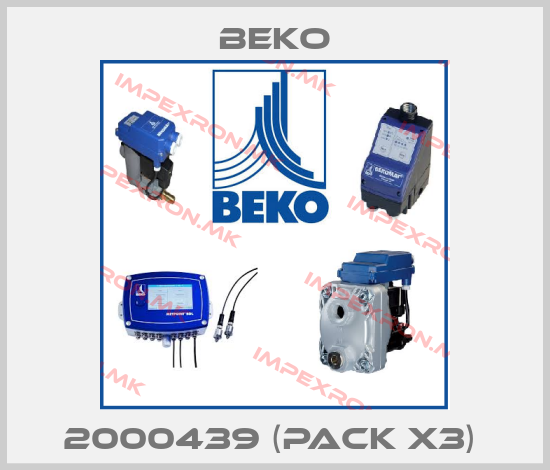 Beko-2000439 (pack x3) price