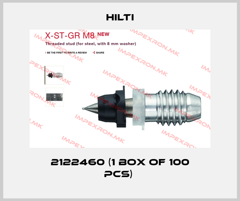 Hilti-2122460 (1 box of 100 pcs) price