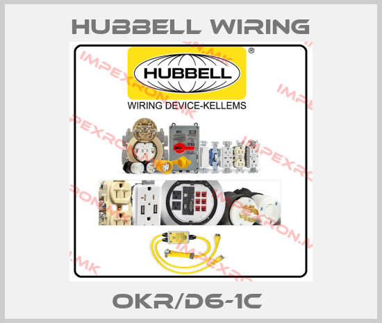 Hubbell Wiring-OKR/D6-1C price