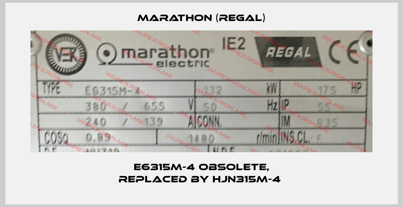 Marathon (Regal) Europe