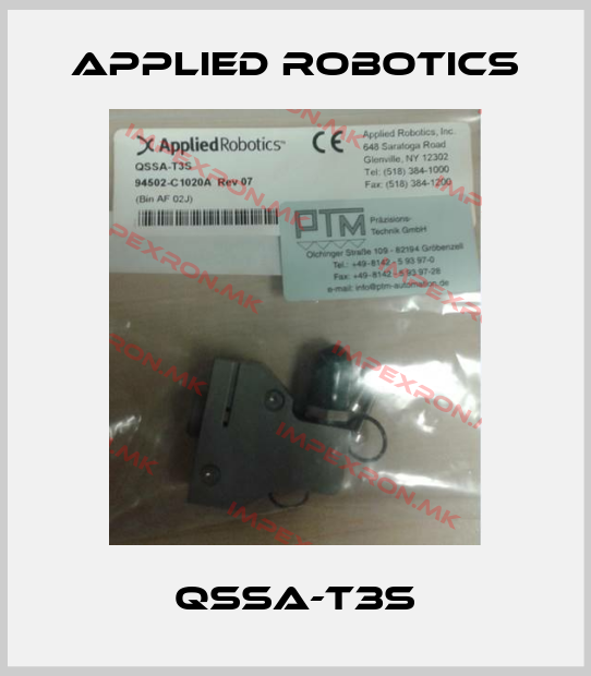 Applied Robotics-QSSA-T3Sprice