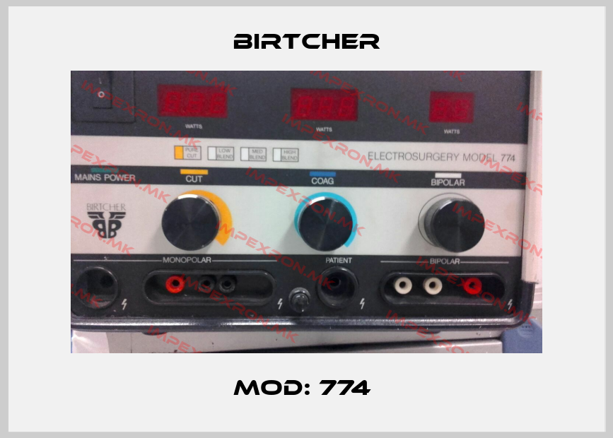 Birtcher-mod: 774 price