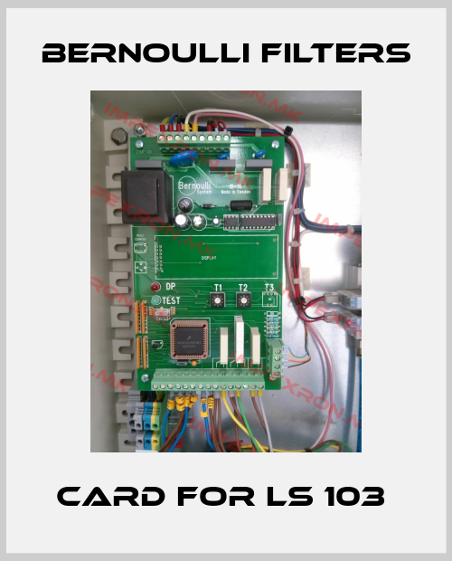 Bernoulli Filters-Card for LS 103 price