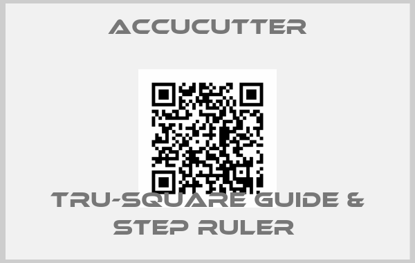 ACCUCUTTER-Tru-Square Guide & Step Ruler price
