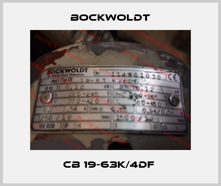 Bockwoldt-CB 19-63K/4DF price