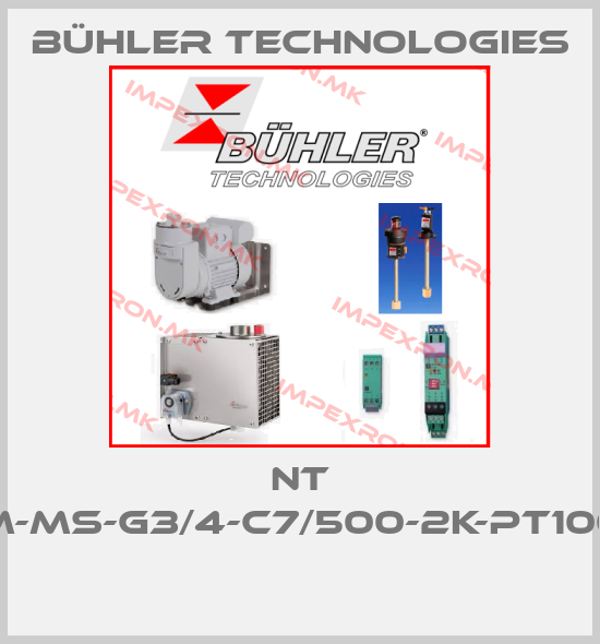 Bühler Technologies-NT M-MS-G3/4-C7/500-2K-PT100 price