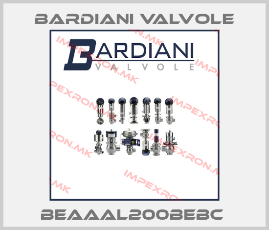 Bardiani Valvole-BEAAAL200BEBC price