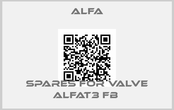 ALFA-SPARES FOR VALVE ALFAT3 FB price