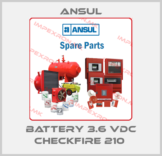Ansul-BATTERY 3.6 VDC CHECKFIRE 210 price