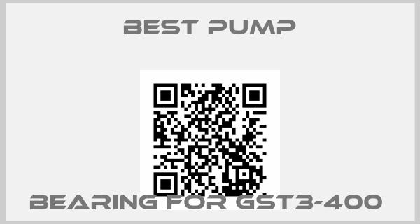 Best Pump-BEARING FOR GST3-400 price