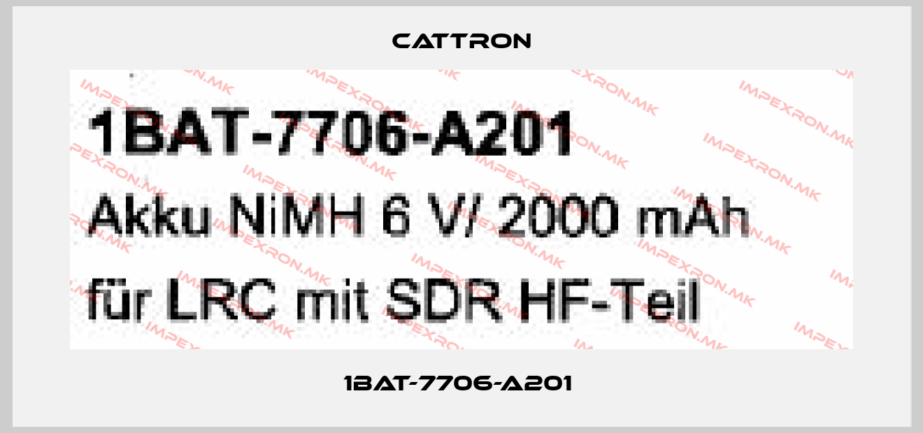 Cattron-1BAT-7706-A201 price