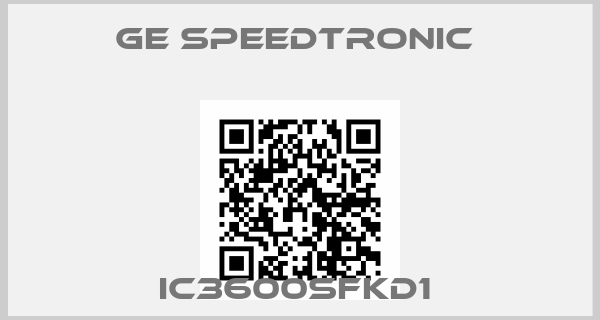 GE Speedtronic -IC3600SFKD1 price