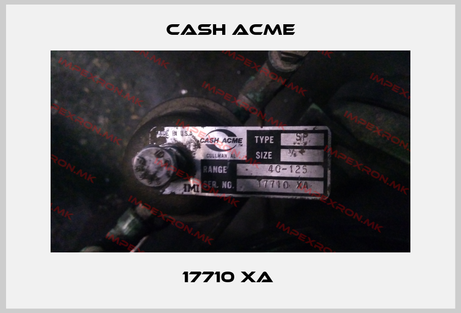 Cash Acme-17710 XA price