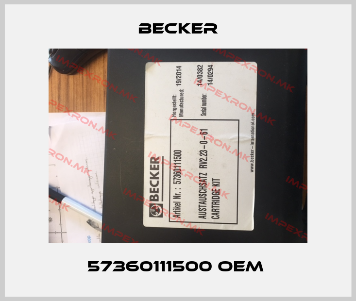 Becker-57360111500 OEM price