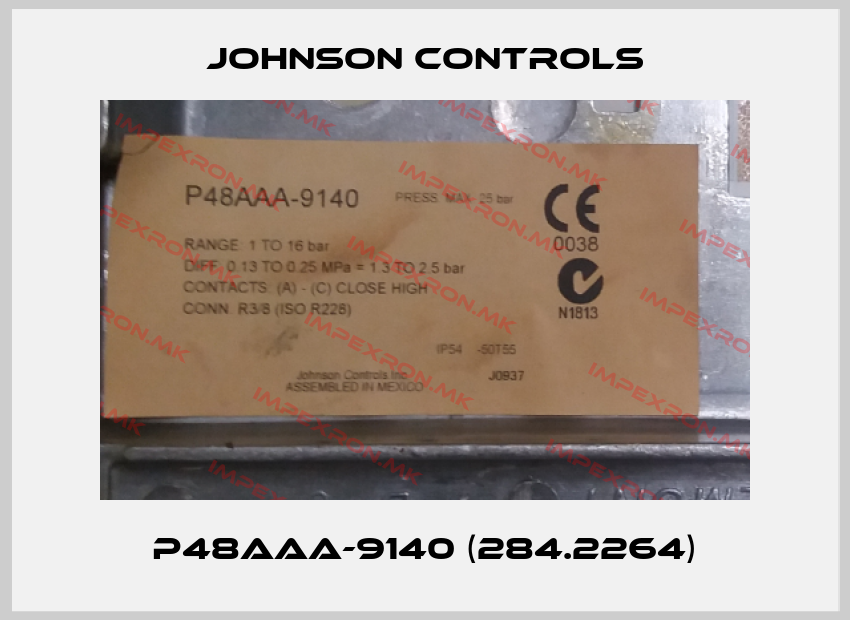 Johnson Controls-P48AAA-9140 (284.2264)price