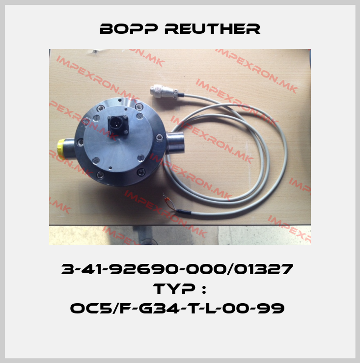 Bopp Reuther-3-41-92690-000/01327  Typ : OC5/F-G34-T-L-00-99 price