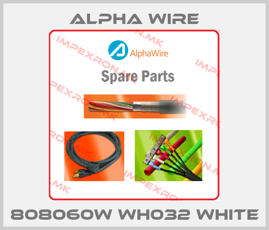 Alpha Wire-808060W WH032 Whiteprice