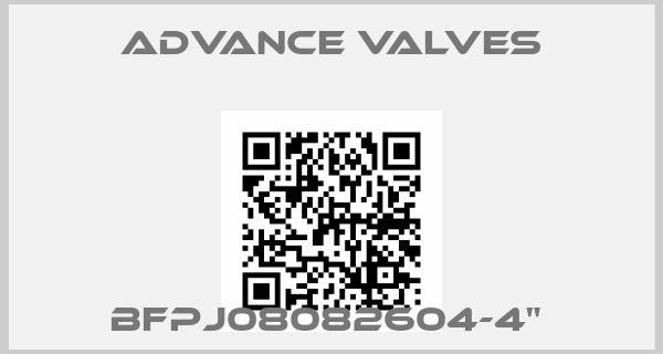 Advance Valves-BFPJ08082604-4" price