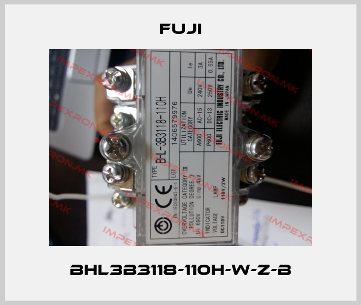 Fuji-BHL3B3118-110H-W-Z-Bprice