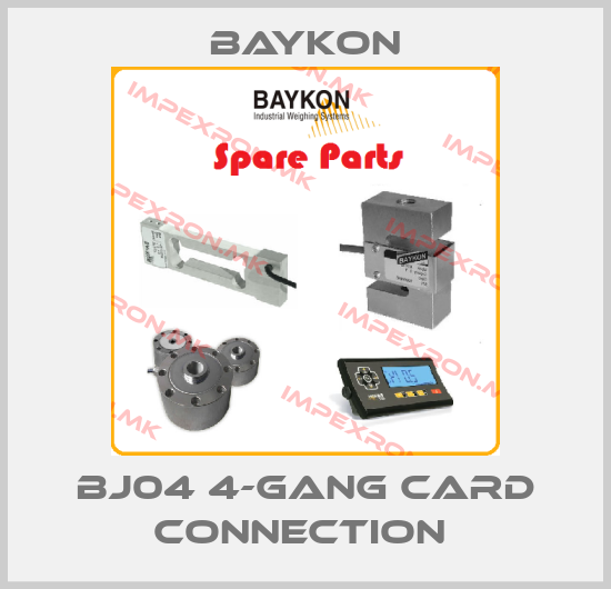 Baykon-BJ04 4-GANG CARD CONNECTION price