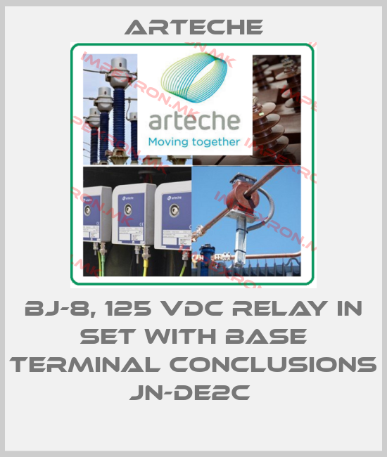 Arteche-BJ-8, 125 VDC RELAY IN SET WITH BASE TERMINAL CONCLUSIONS JN-DE2C price