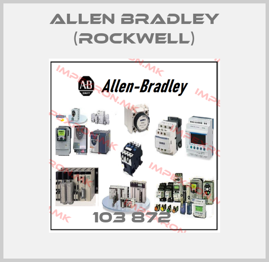 Allen Bradley (Rockwell)-103 872 price