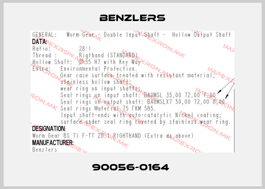 Benzlers-90056-0164 price