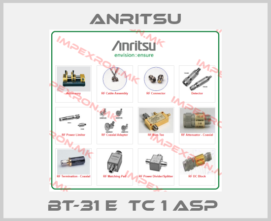 Anritsu-BT-31 E  TC 1 ASP price